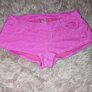 Pink shorts